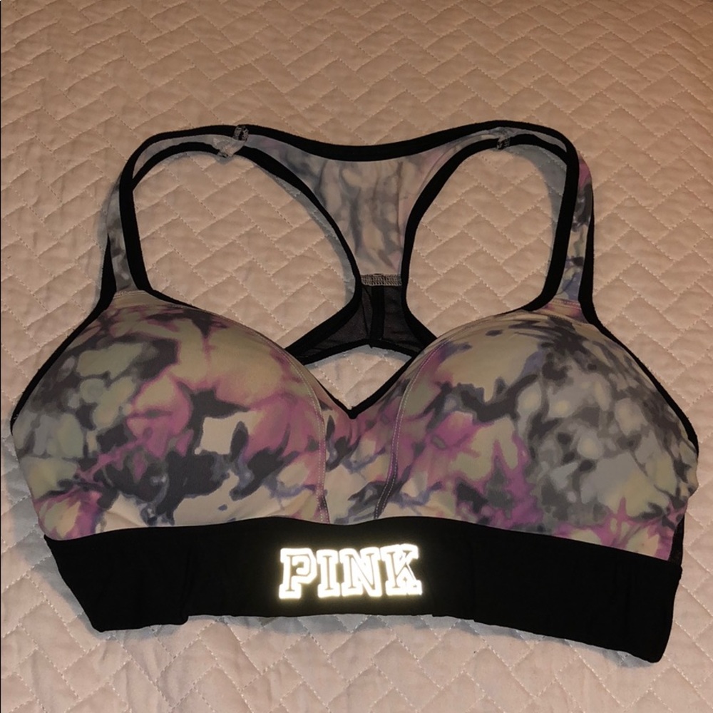 Tie dye sports bra